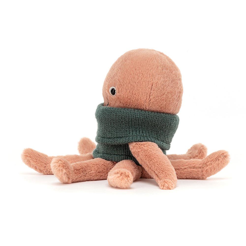 Océano Jellycat Cozy Crew Octopus 20cm x 6cm x 6cm Naranjas  Costa Rica |  24576-BKFI