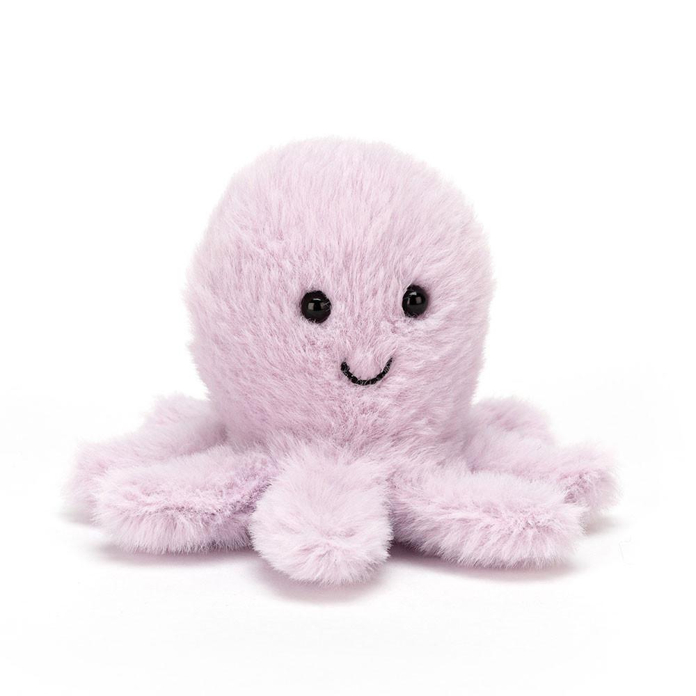 Océano Jellycat Fluffy Octopus 8cm x 11cm x 10cm Moradas  Costa Rica |  24963-DCSG