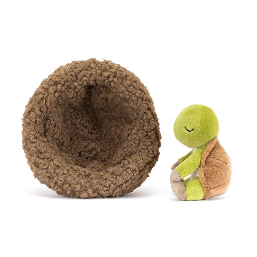 Océano Jellycat Hibernating Tortoise 9cm x 13cm x 13cm Verde  Costa Rica |  68743-UJWG