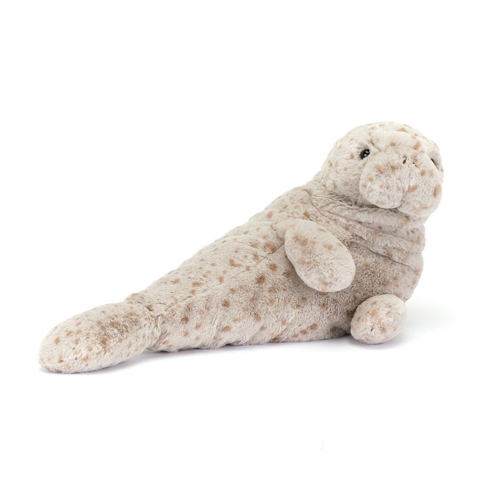 Océano Jellycat Magnus Manatee 19cm x 34cm x 13cm Gris  Costa Rica |  24067-LQDP