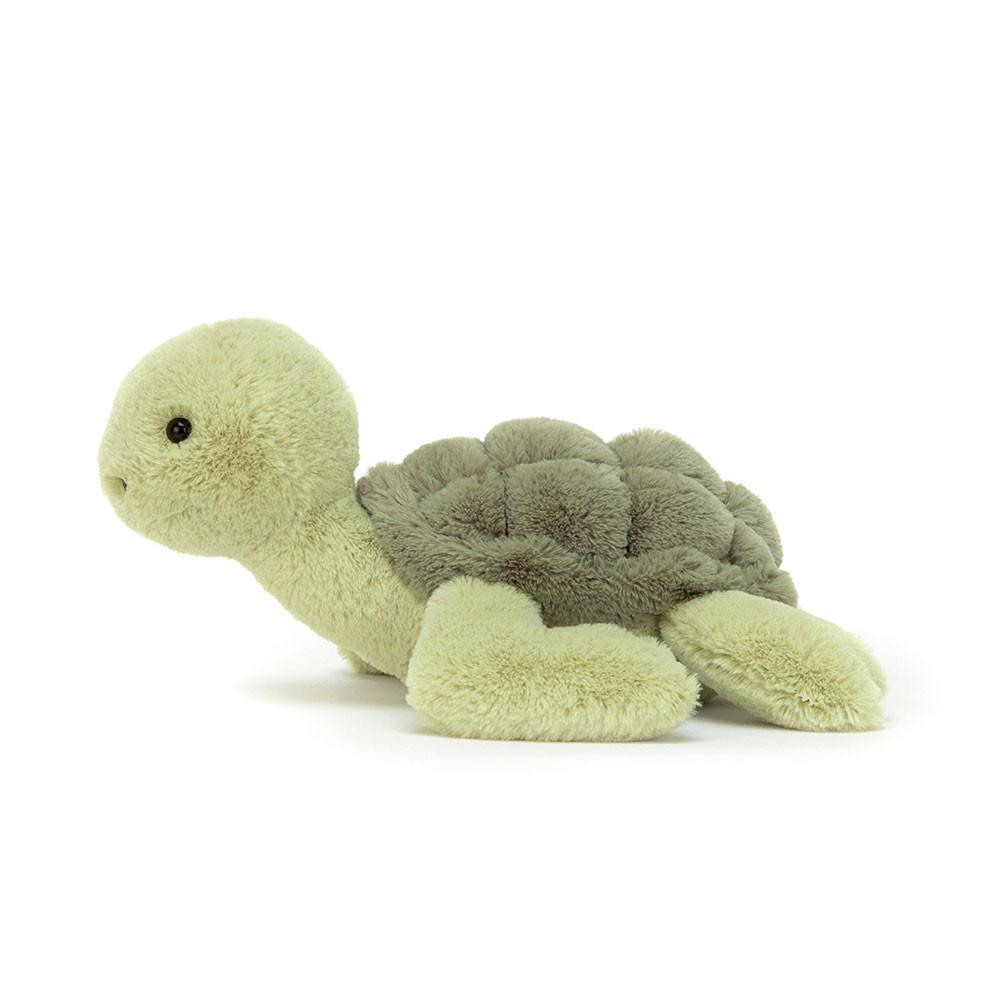 Océano Jellycat Tully Turtle 12cm x 25cm x 28cm Verde  Costa Rica |  95632-KYNF