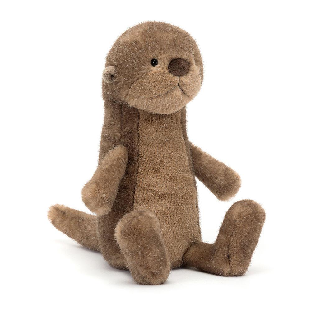 Peluche De Fauna Del Bosque Jellycat Brooke Otter 33cm x 10cm x 20cm Marrones  Costa Rica |  75831-KYWT
