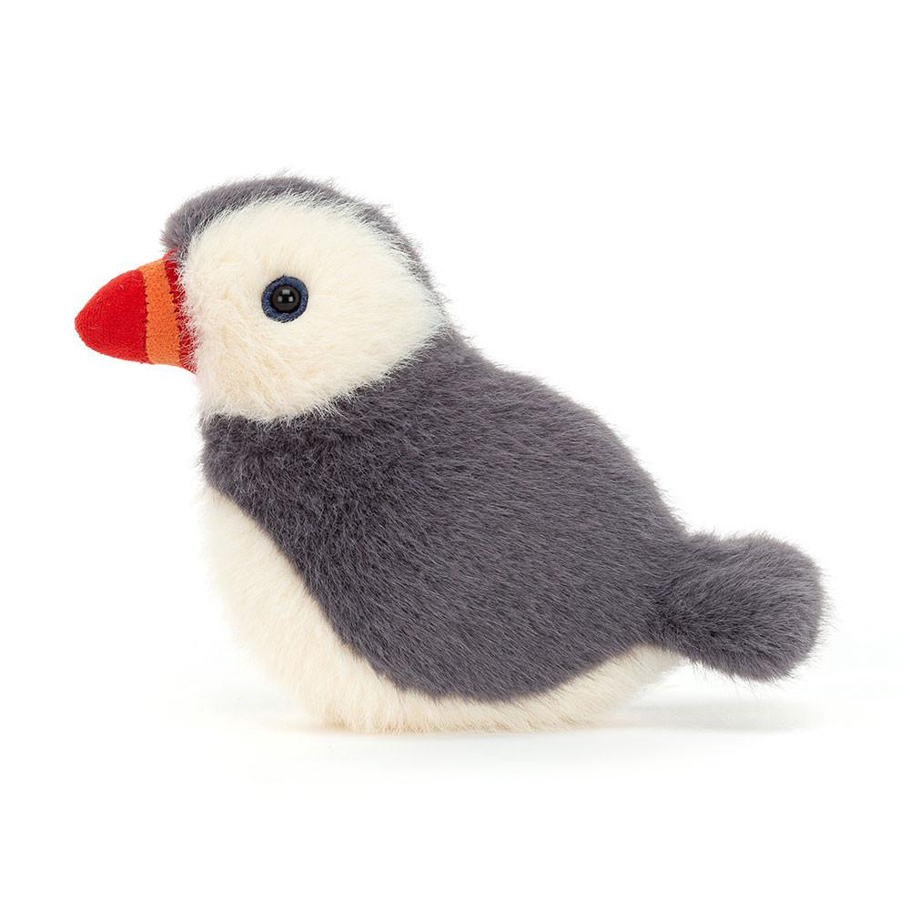 Peluches Para Pájaros Jellycat Birdling Puffin 10cm x 7cm x 9cm Negras  Costa Rica |  34705-VLTM