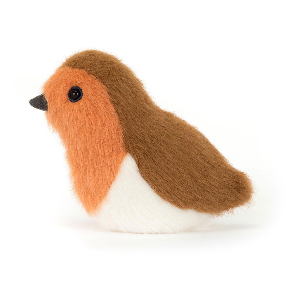 Peluches Para Pájaros Jellycat Birdling Robin 10cm x 7cm x 9cm Marrones  Costa Rica |  23784-JREP