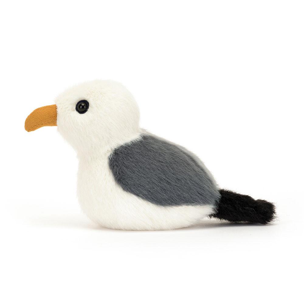 Peluches Para Pájaros Jellycat Birdling Seagull 10cm x 7cm x 9cm Blancas  Costa Rica |  37180-KEYI