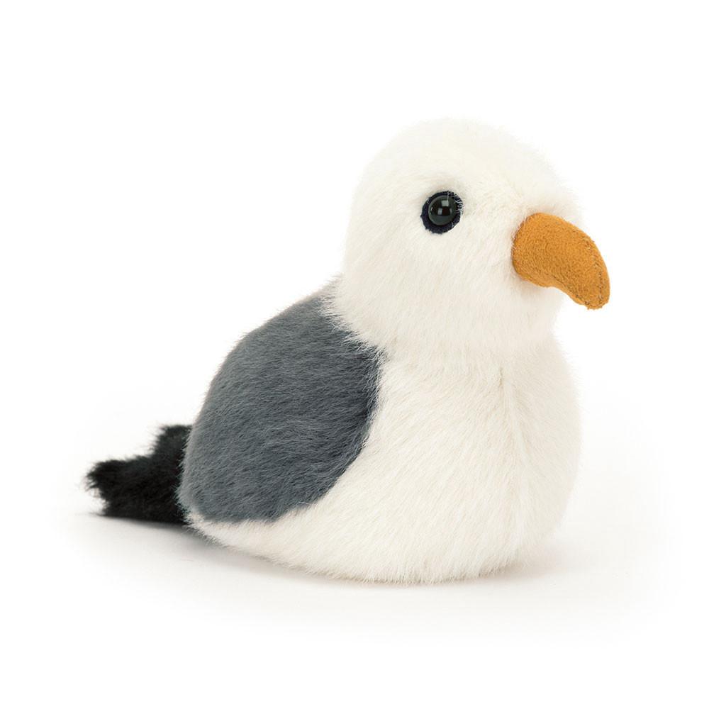 Peluches Para Pájaros Jellycat Birdling Seagull 10cm x 7cm x 9cm Blancas  Costa Rica |  37180-KEYI