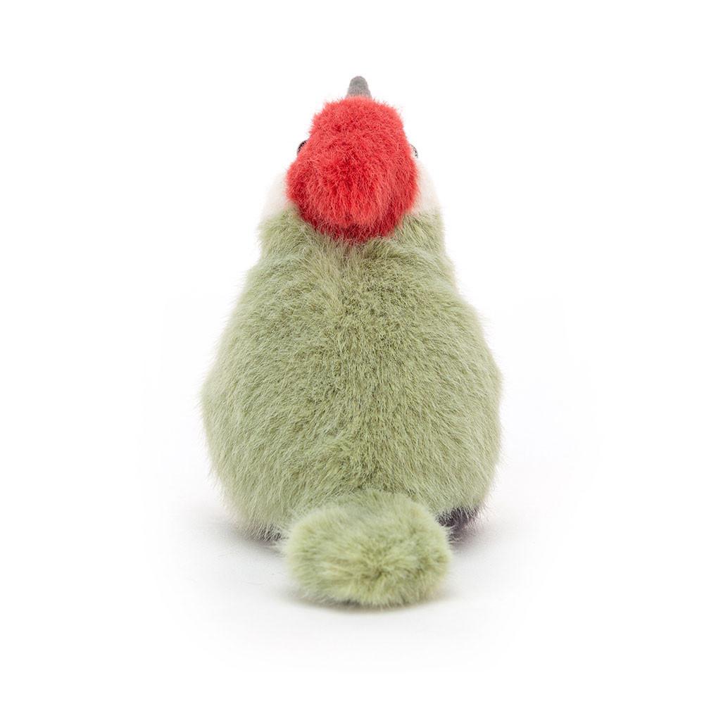 Peluches Para Pájaros Jellycat Birdling Woodpecker 10cm x 7cm x 9cm Verde  Costa Rica |  97501-NEAF