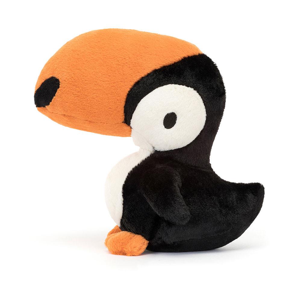 Peluches Para Pájaros Jellycat Bodacious Beak Toucan 22cm x 10cm x 13cm Negras  Costa Rica |  79236-OMEF