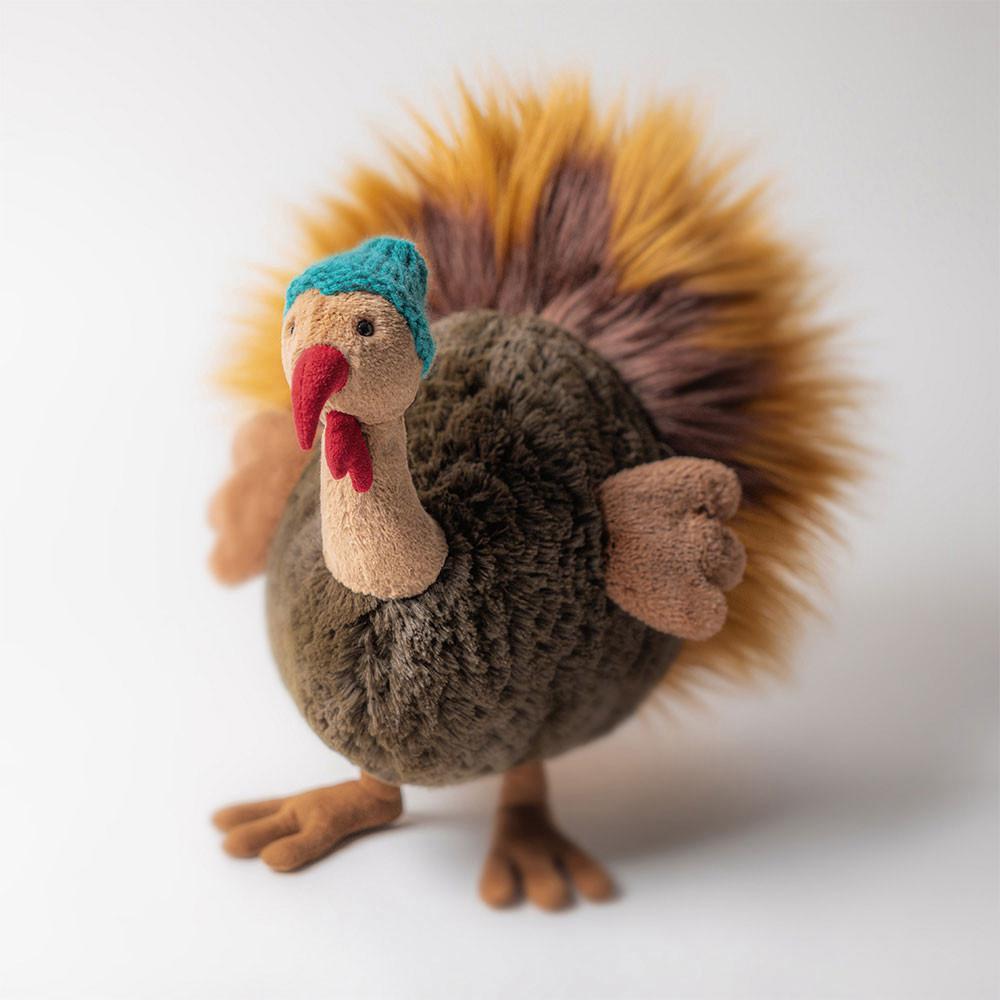 Peluches Para Pájaros Jellycat Theo Turkey 29cm x 14cm x 20cm Marrones  Costa Rica |  75193-ONSE