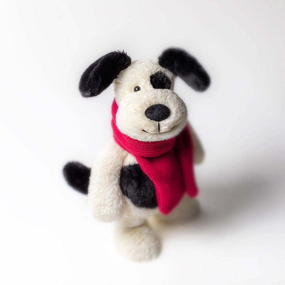 Perros Jellycat Bashful Winter Puppy 12.2in x 4.7in x 3.5in Blancas  Costa Rica |  82605-IGBF