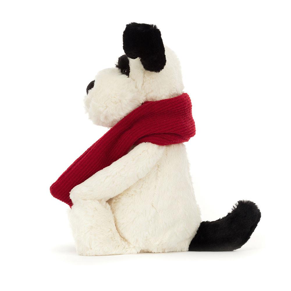 Perros Jellycat Bashful Winter Puppy 12.2in x 4.7in x 3.5in Blancas  Costa Rica |  82605-IGBF