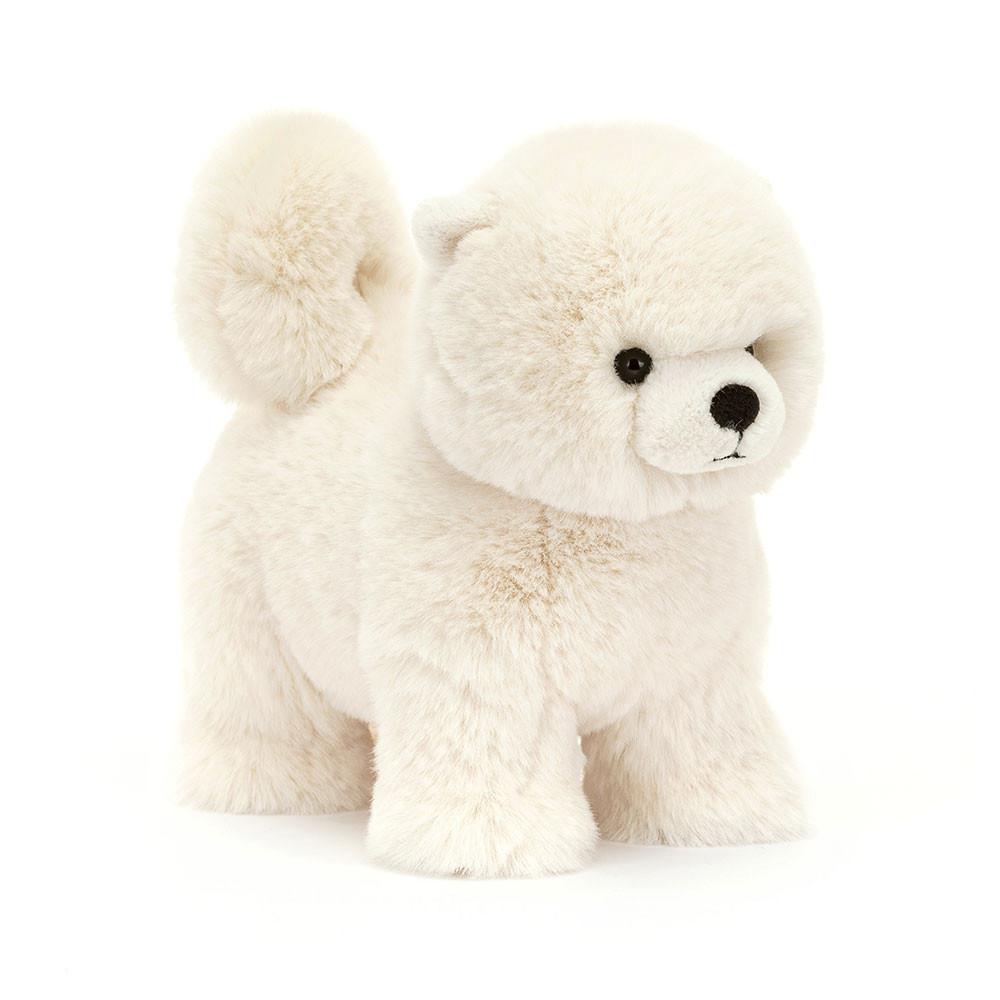 Perros Jellycat Daphne Pomeranian 9.4in x 5.1in x 7.9in Blancas  Costa Rica |  50413-WOFQ