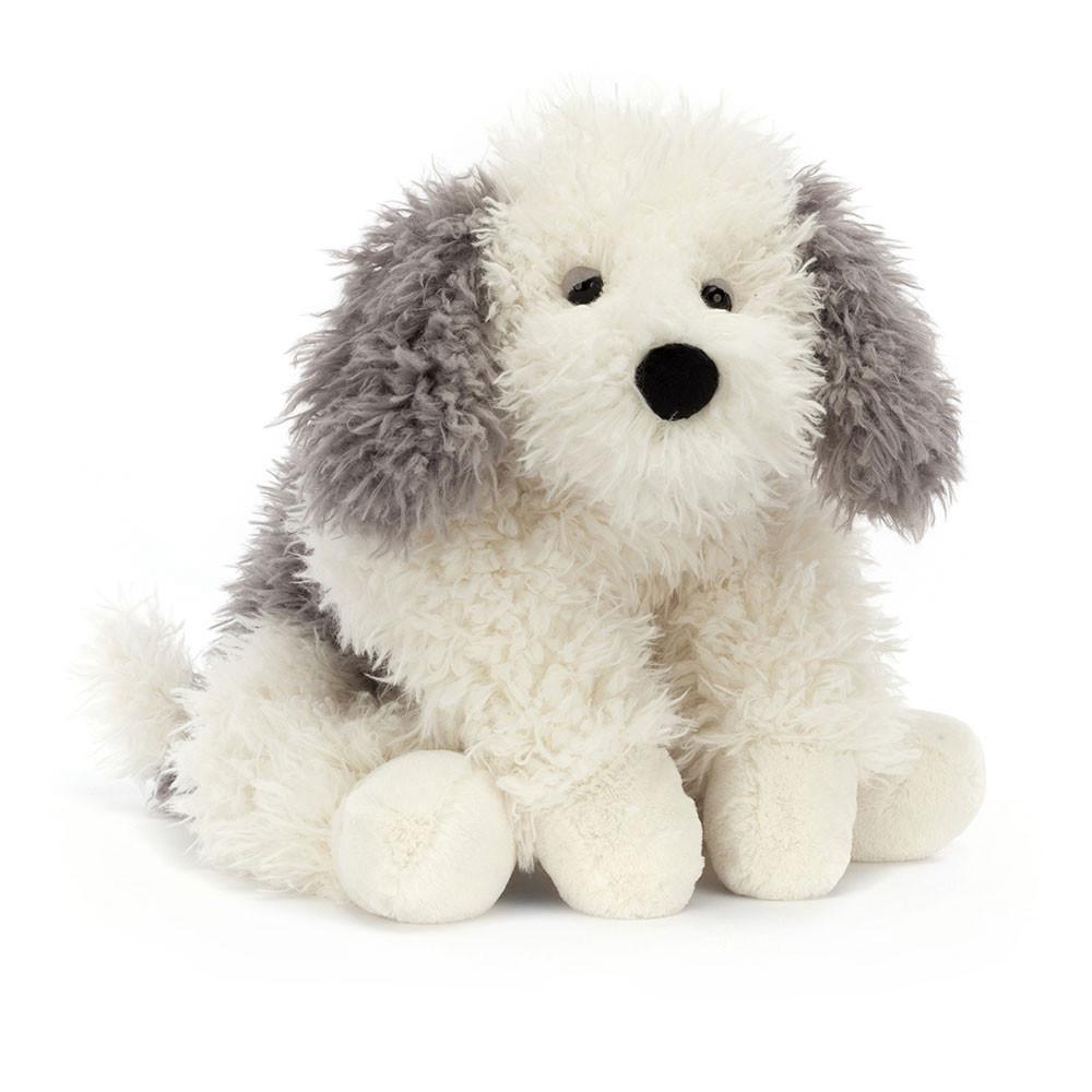 Perros Jellycat Floofie Sheepdog 6.3in x 7.9in x 18.5in Blancas  Costa Rica |  94721-JMHV