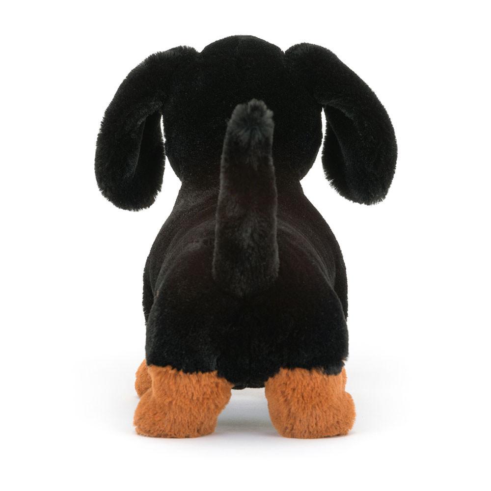 Perros Jellycat Freddie Sausage Dog 7.5in x 3.5in x 11.4in Negras  Costa Rica |  06894-RLZA