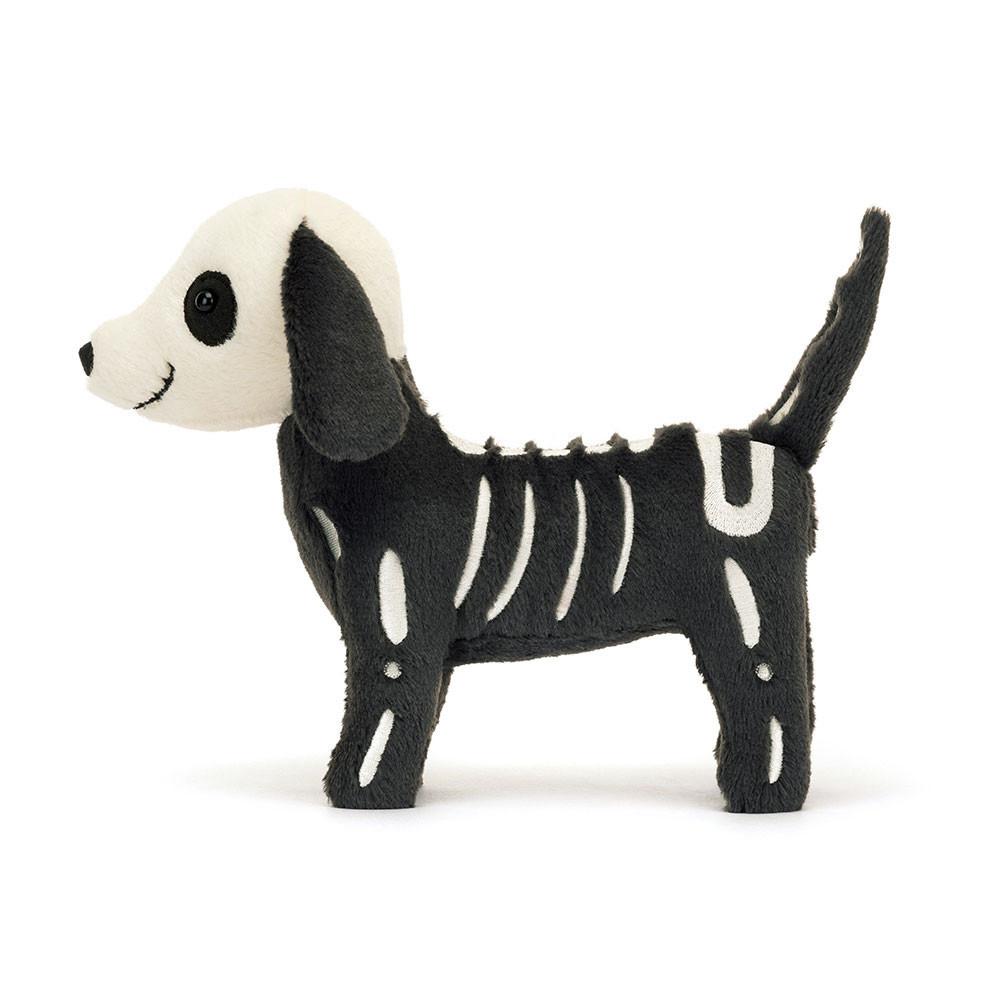 Perros Jellycat Skeledog Dan 6.3in x 2.4in x 8.7in Negras  Costa Rica |  85160-BLIH