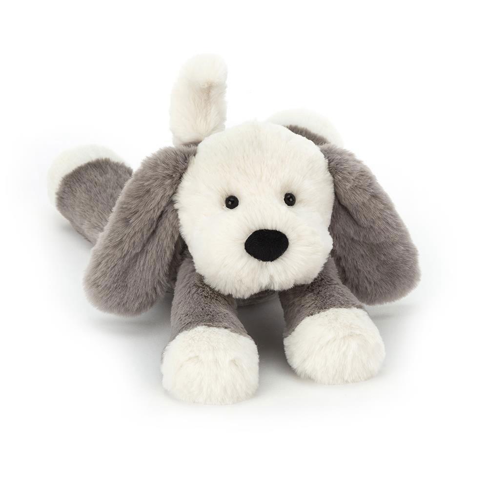Perros Jellycat Smudge Puppy 5.1in x 4.3in x 9.4in Gris  Costa Rica |  24573-FQTI