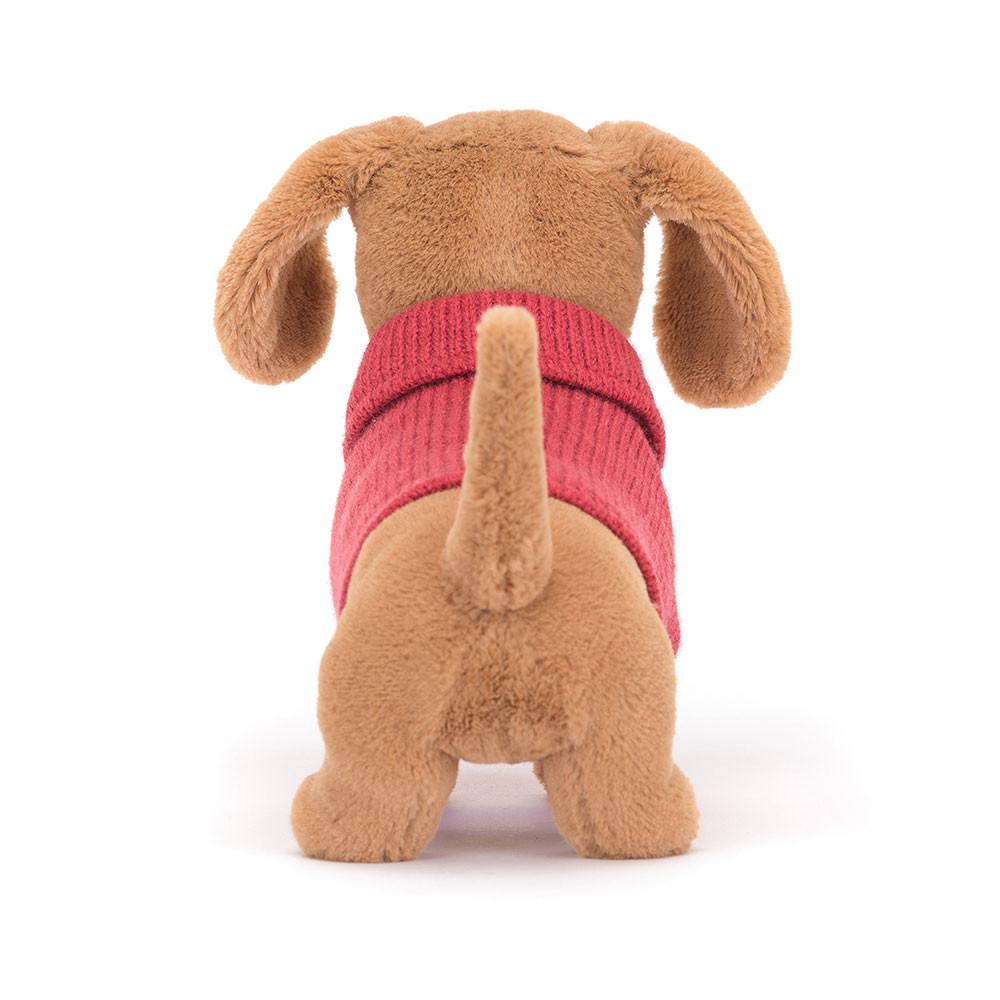 Perros Jellycat Sweater Sausage Dog 6.3in x 2.8in x 9.4in Marrones  Costa Rica |  37584-YAMV