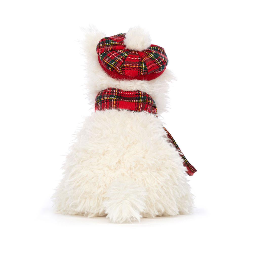 Perros Jellycat Winter Warmer Munro Scottie Dog 8.3in x 4.7in x 5.9in Blancas  Costa Rica |  97460-KYWV
