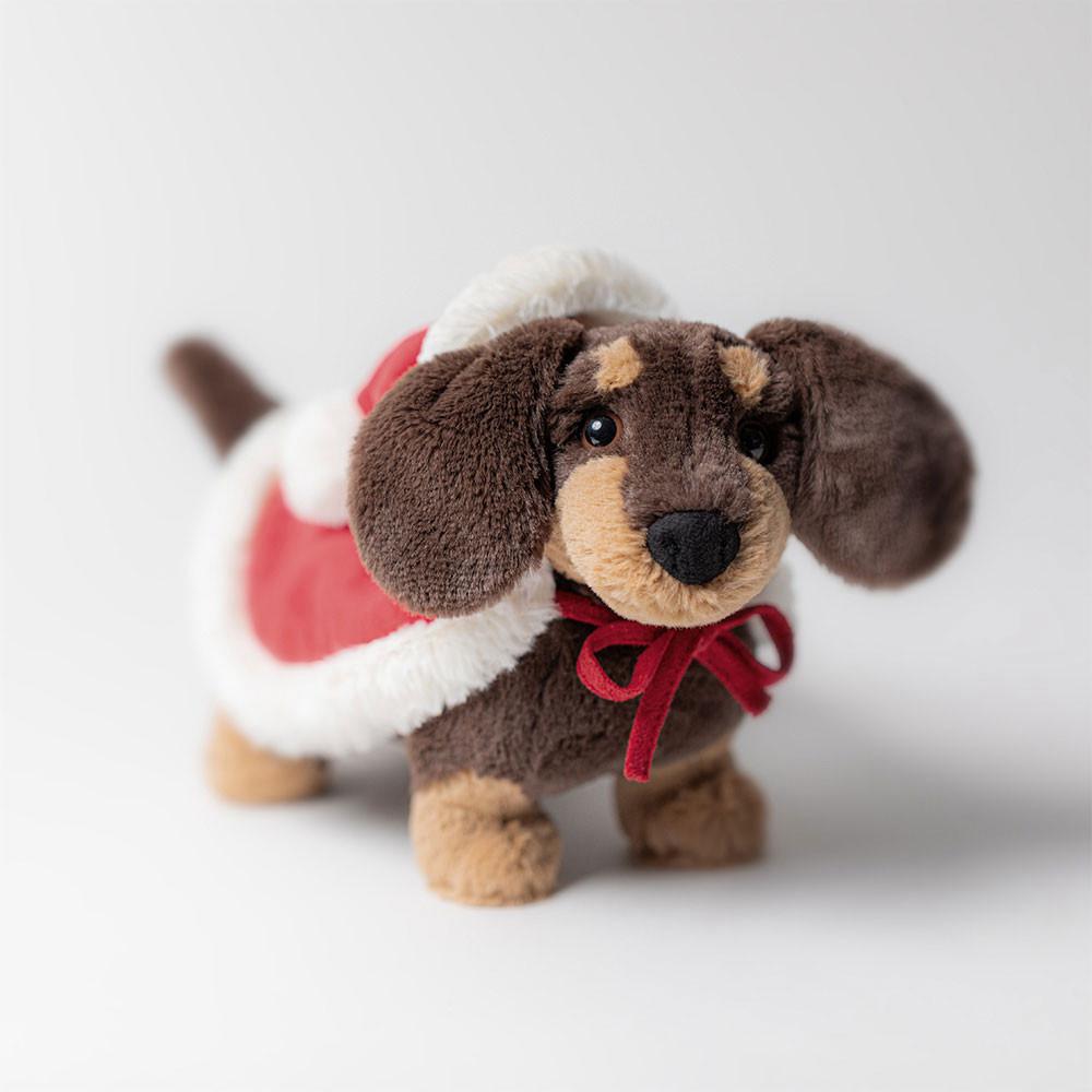 Perros Jellycat Winter Warmer Otto Sausage Dog 5.9in x 2.8in x 7.5in Marrones  Costa Rica |  97842-CITG