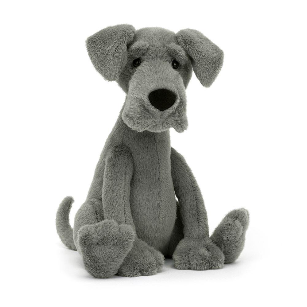 Perros Jellycat Zeus Great Dane 10.6in x 5.9in x 5.1in Gris  Costa Rica |  50924-VBLA