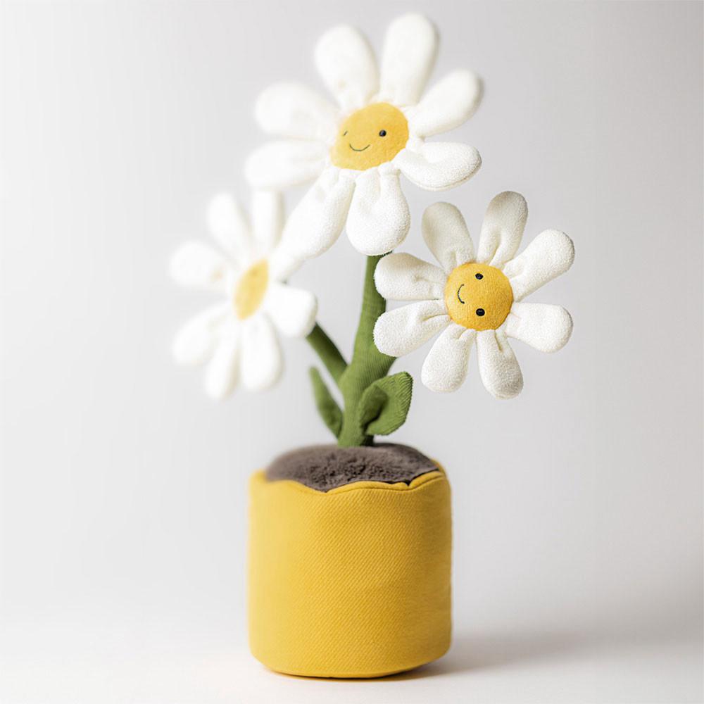 Plants Jellycat Amuseables Daisy 34cm x 11cm x 11cm Blancas  Costa Rica |  71842-IXQF
