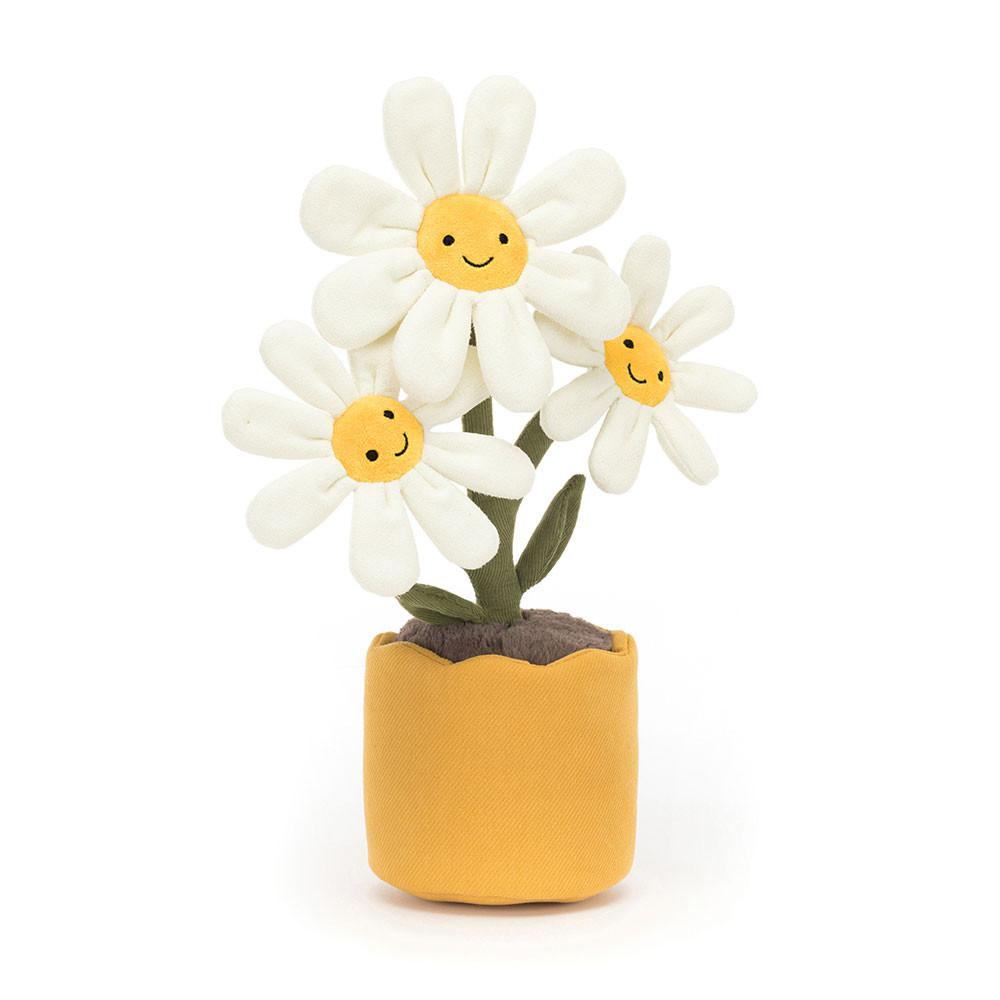 Plants Jellycat Amuseables Daisy 34cm x 11cm x 11cm Blancas  Costa Rica |  71842-IXQF