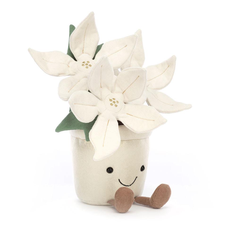 Plants Jellycat Amuseables Gold Poinsettia 25cm x 10cm x 10cm Blancas  Costa Rica |  47230-KNRS