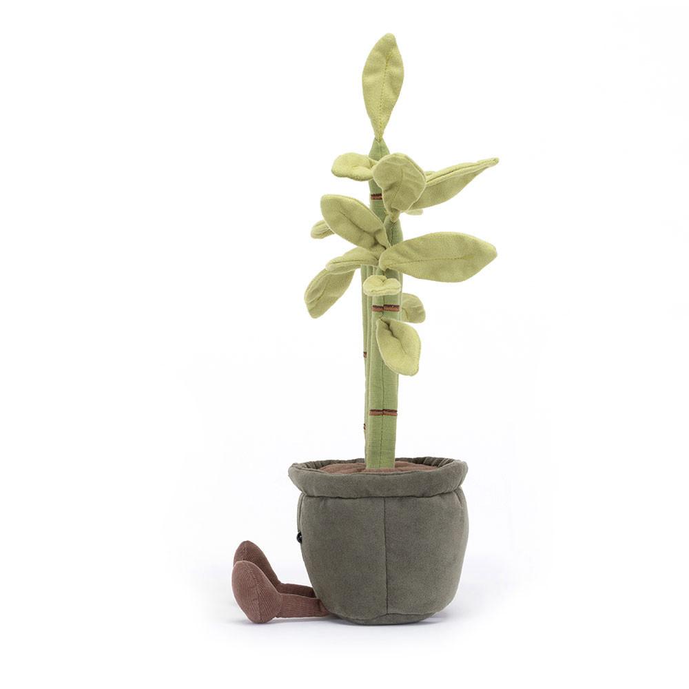 Plants Jellycat Amuseables Potted Bamboo 31cm x 12cm x 7cm Verde  Costa Rica |  05368-UETI