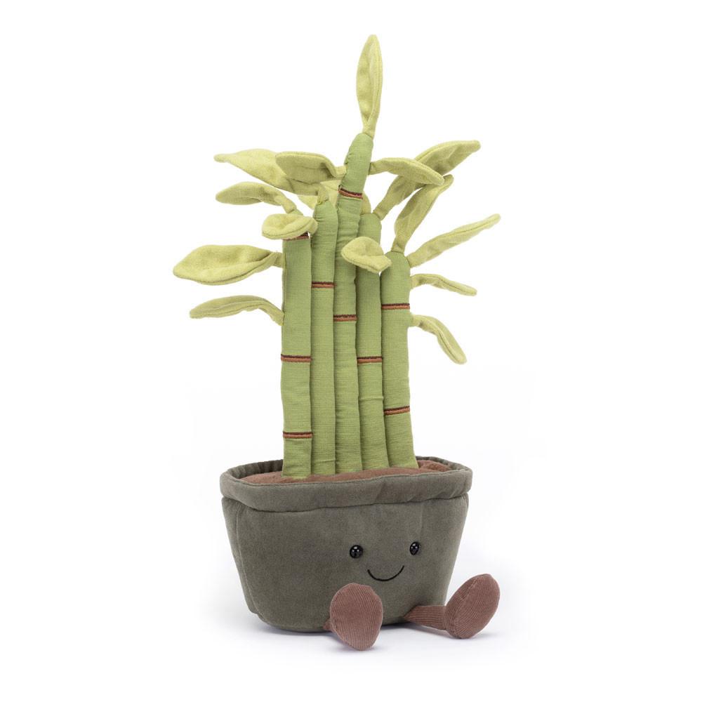 Plants Jellycat Amuseables Potted Bamboo 31cm x 12cm x 7cm Verde  Costa Rica |  05368-UETI