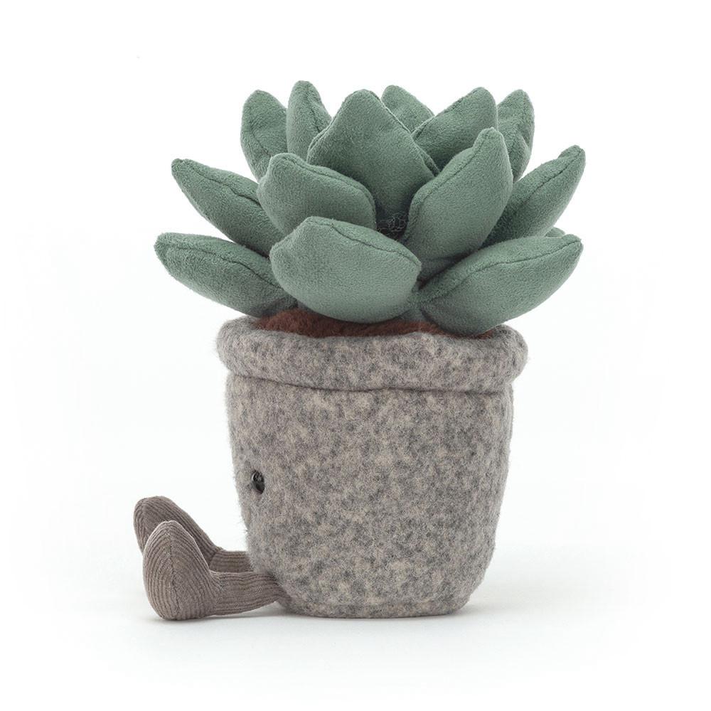 Plants Jellycat Amuseables Silly Succulent Azulita 16cm x 7cm x 6cm Verde  Costa Rica |  70295-TEXR