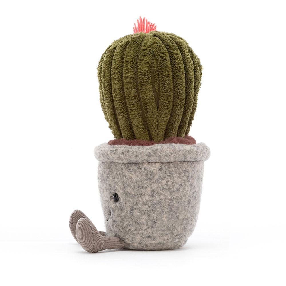 Plants Jellycat Amuseables Silly Succulent Barrel Cactus 19cm x 7cm x 7cm Verde  Costa Rica |  70821-TBDQ