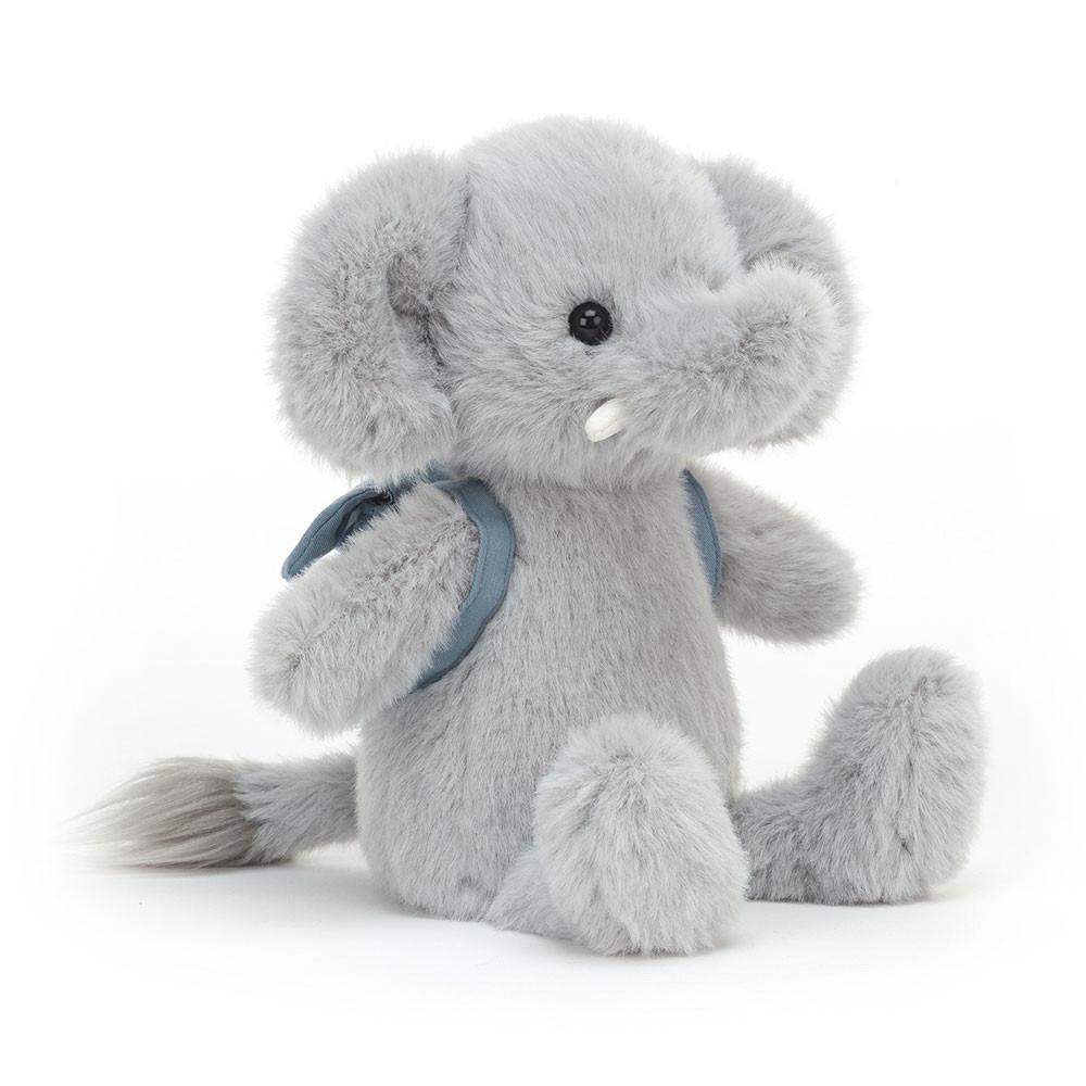 Selva Y Safari Jellycat Backpack Elephant 22cm x 9cm x 8cm Gris  Costa Rica |  18723-BNPU