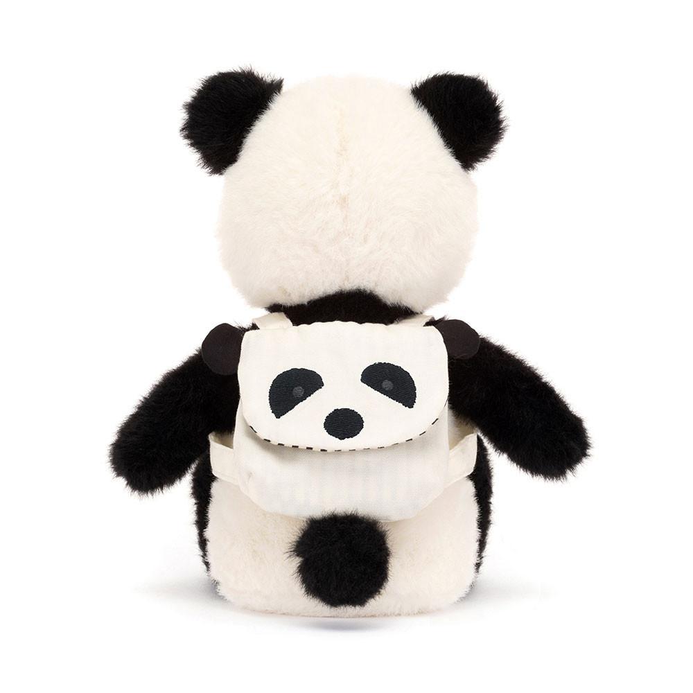 Selva Y Safari Jellycat Backpack Panda 22cm x 9cm x 8cm Negras  Costa Rica |  83529-PTIF