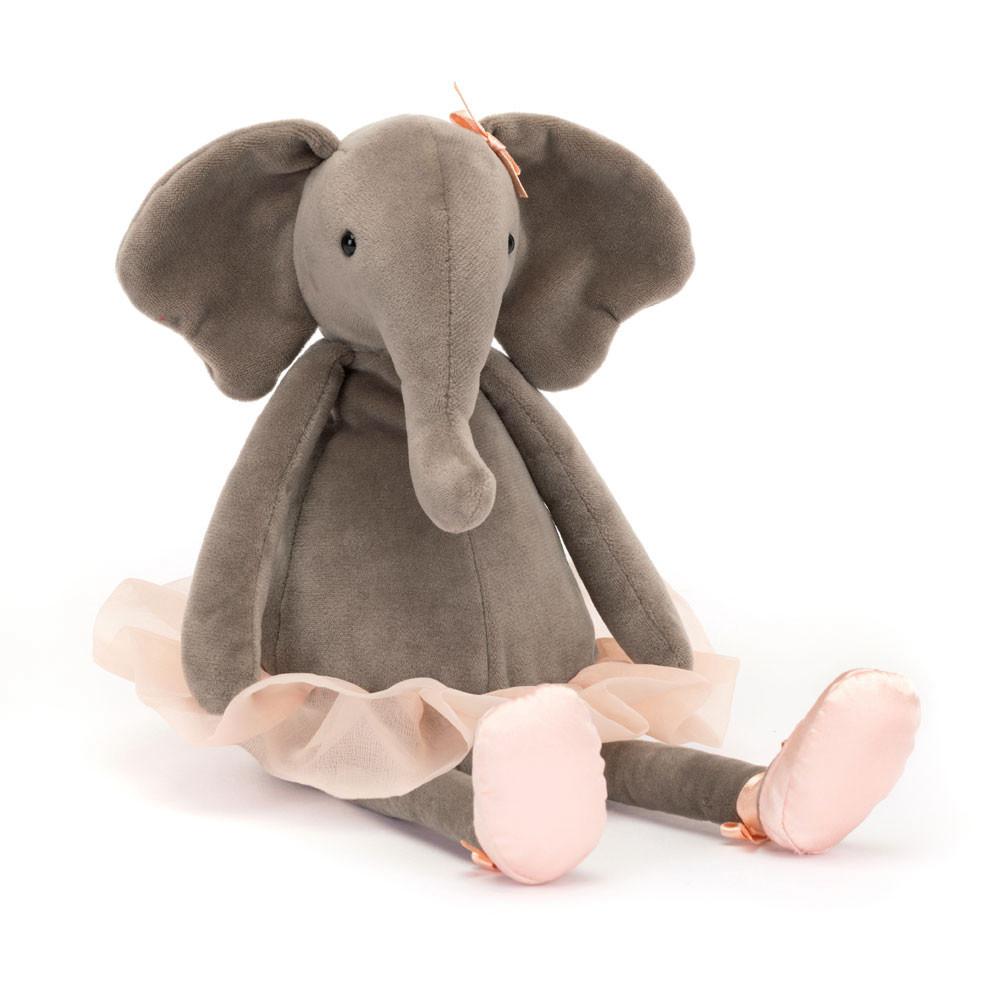 Selva Y Safari Jellycat Dancing Darcey Elephant 33cm x 9cm x 8cm Gris  Costa Rica |  50798-VDCF