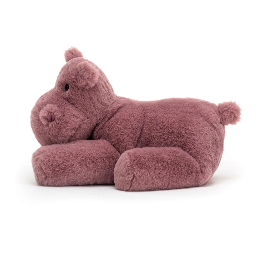 Selva Y Safari Jellycat Huggady Hippo 14cm x 20cm x 23cm Rosas  Costa Rica |  70392-LCBP