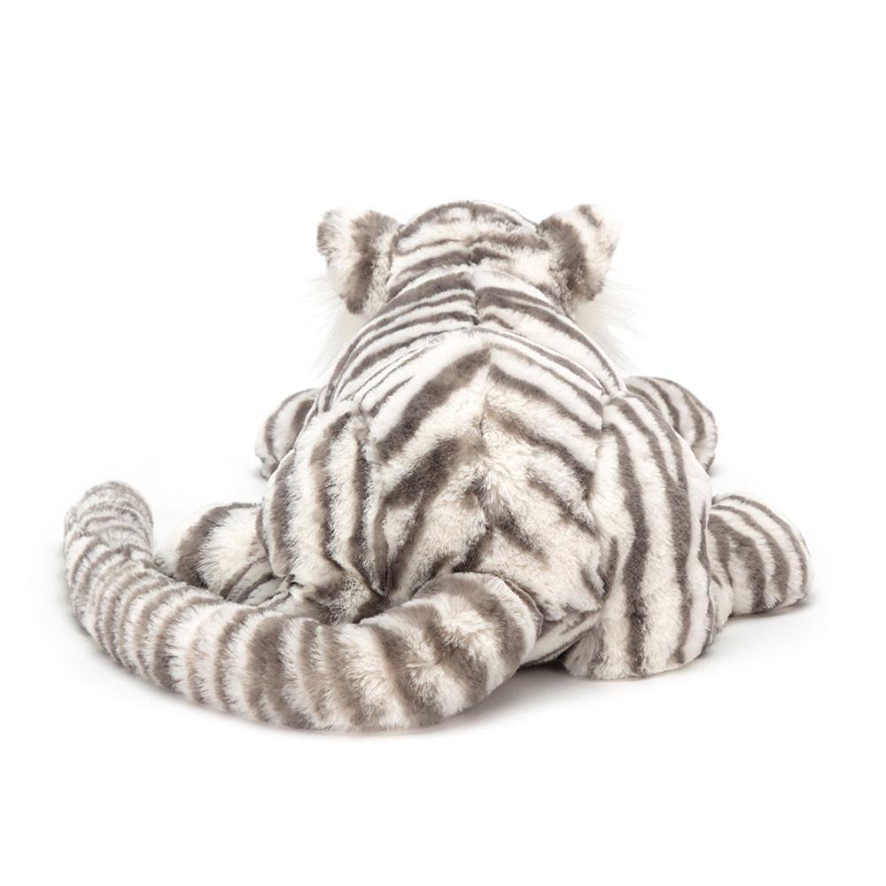 Selva Y Safari Jellycat Sacha Snow Tiger 13cm x 14cm x 36cm Blancas  Costa Rica |  58293-DXGS