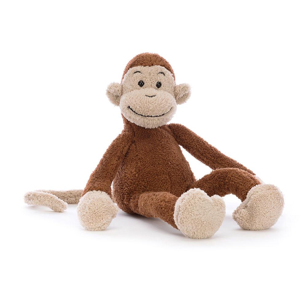Selva Y Safari Jellycat Slackajack Monkey 36cm x 9cm x 8cm Marrones  Costa Rica |  39027-EKZY