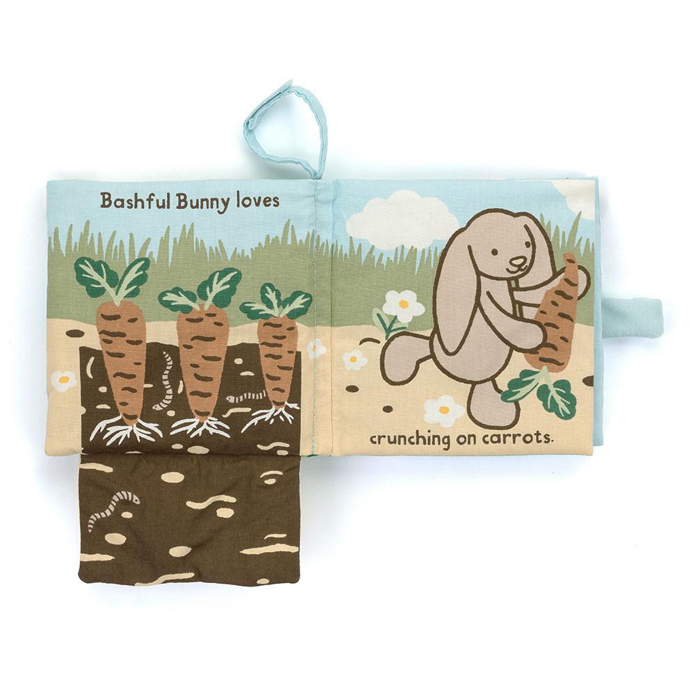 Soft Books Jellycat Bashful Bunny Loves You Book 15cm x 15cm x 5cm Beige  Costa Rica |  84695-XRFP