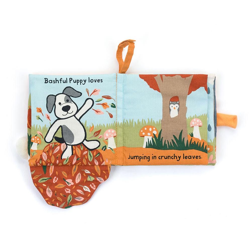 Soft Books Jellycat Bashful Puppy Loves You Book 15cm x 15cm x 5cm Blancas  Costa Rica |  75238-XUKJ
