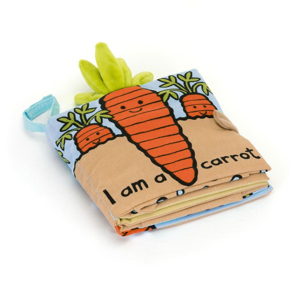 Soft Books Jellycat Carrot Book 15cm x 15cm x 5cm Naranjas  Costa Rica |  38956-ODYS