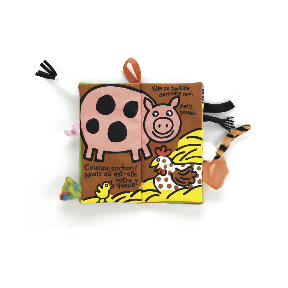 Soft Books Jellycat Coucou Ferme 22cm x 13cm x 5cm Verde  Costa Rica |  72640-DEUH