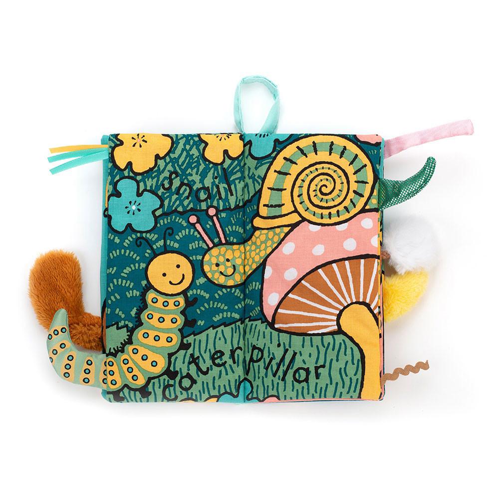 Soft Books Jellycat Garden Tails Book 22cm x 13cm x 5cm Azules  Costa Rica |  41380-HVRF