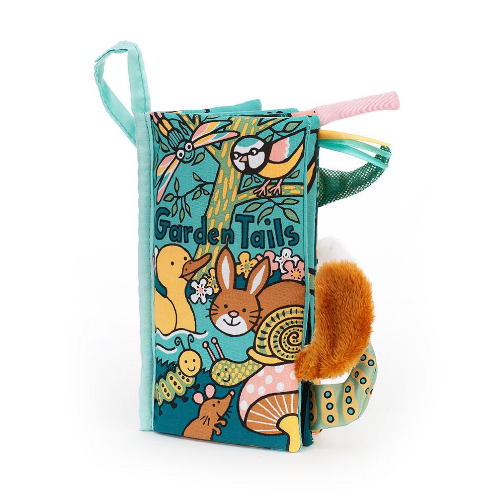 Soft Books Jellycat Garden Tails Book 22cm x 13cm x 5cm Azules  Costa Rica |  41380-HVRF