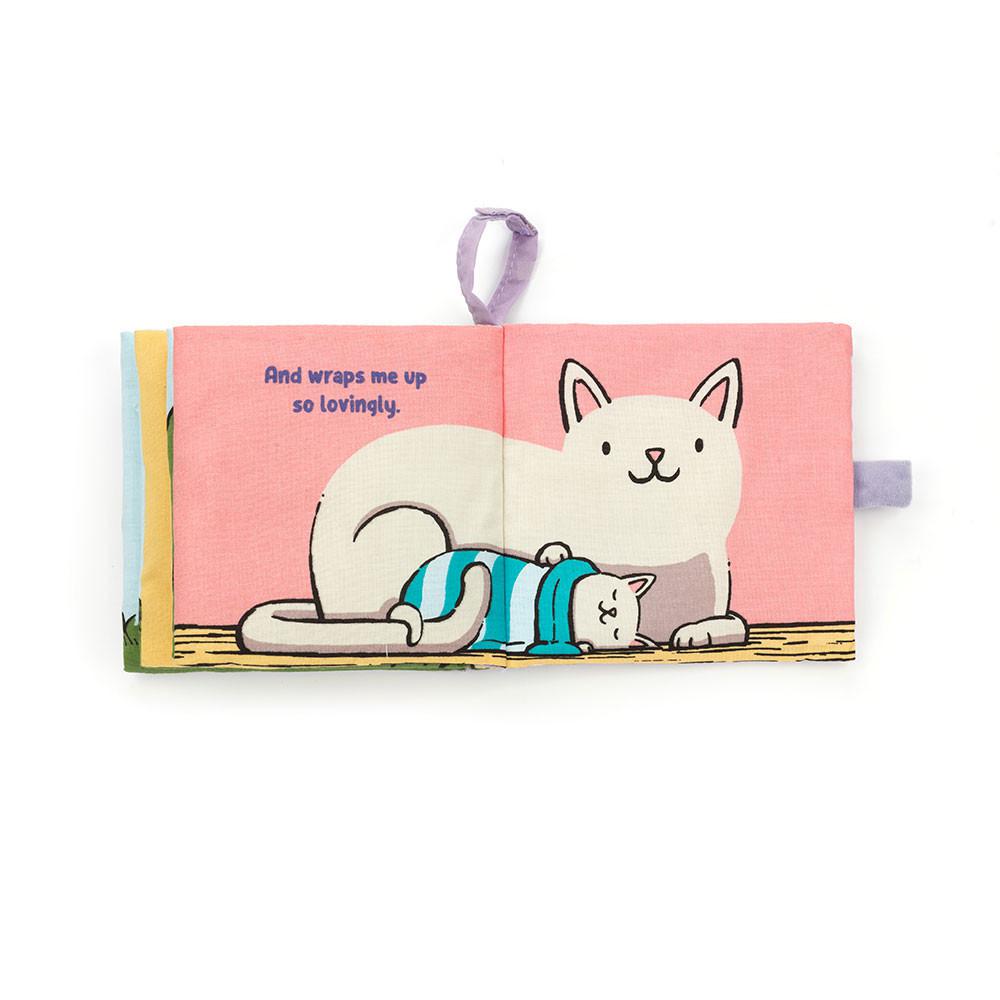 Soft Books Jellycat Mummy Loves Me Book 15cm x 15cm x 5cm Moradas  Costa Rica |  91370-CAWU