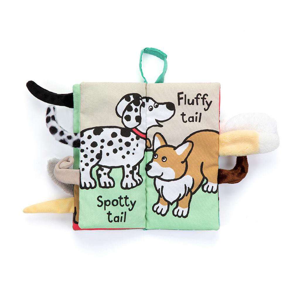 Soft Books Jellycat Puppy Tails Activity Book 22cm x 13cm x 5cm Verde  Costa Rica |  58693-DMSB