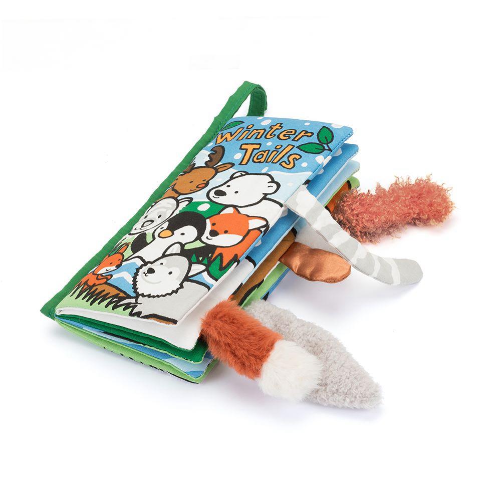Soft Books Jellycat Winter Tails Activity Book 22cm x 13cm x 5cm Azules  Costa Rica |  89432-GUKP