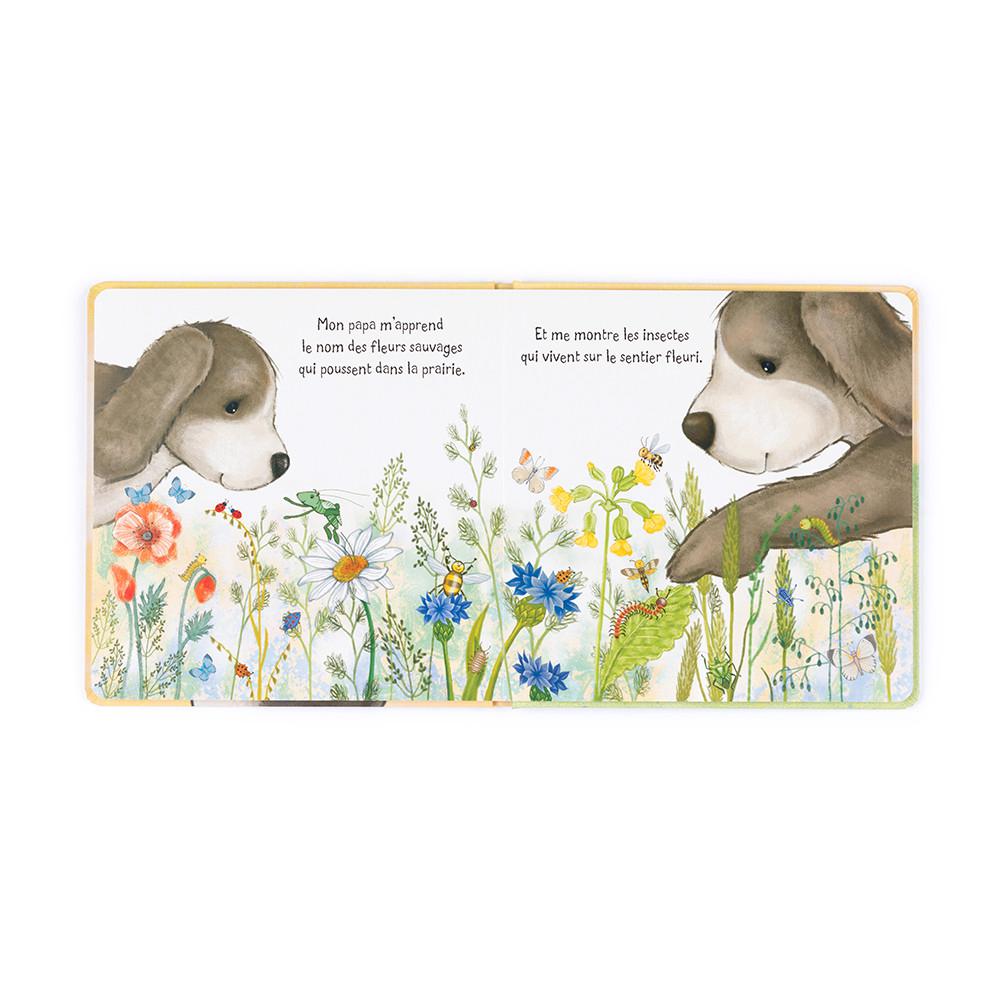 Story Books Jellycat Caramel Le Toutou Timide Et Son Papa Livre 21cm x 21cm x 2cm Marrones  Costa Rica |  87316-UKIN