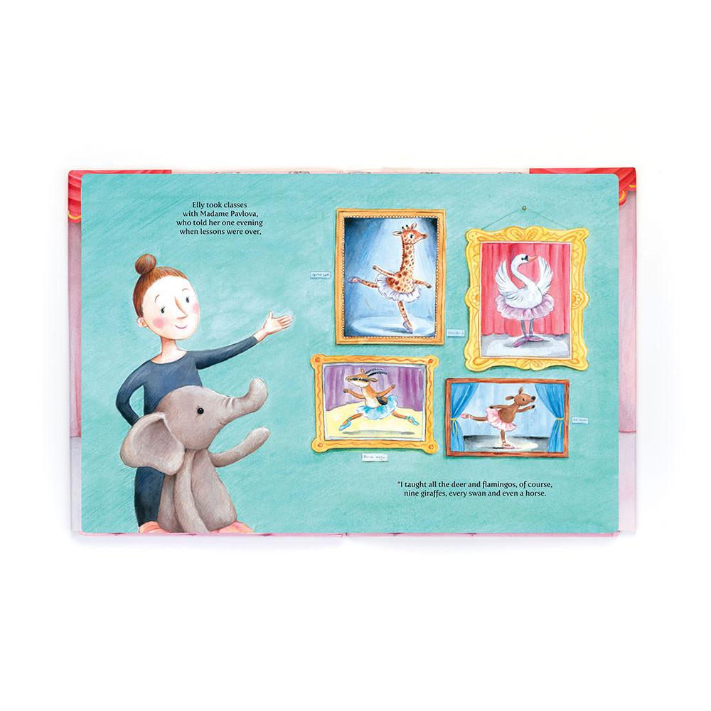 Story Books Jellycat Elly Ballerina Book 29cm x 22cm x 1cm Rosas  Costa Rica |  01285-BKNR