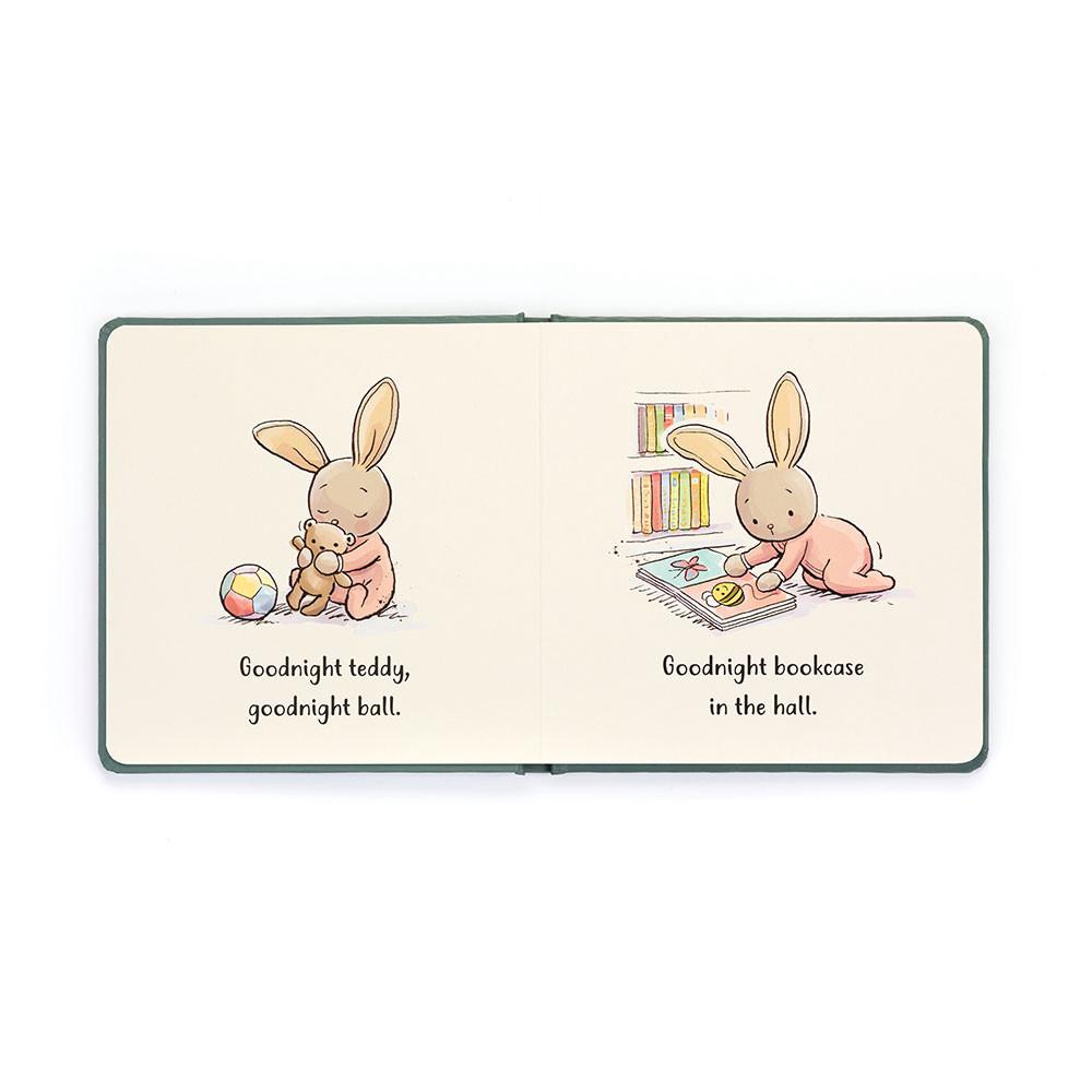 Story Books Jellycat Goodnight Bunny Book 19cm x 19cm x 2cm Azules  Costa Rica |  03487-IDQP