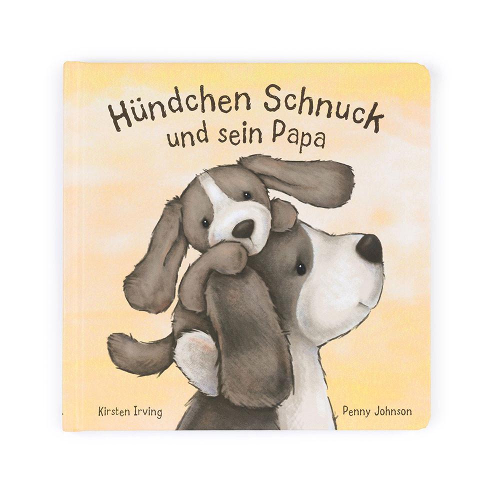 Story Books Jellycat Hündchen Schnuck und sein Papa Buch 21cm x 21cm x 2cm Marrones  Costa Rica |  56130-KRZG